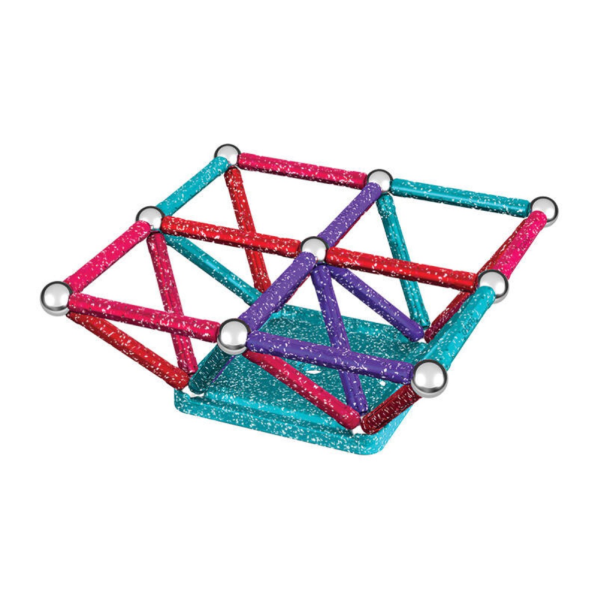 Glitter Recycled 60-piece GEOMAG GEO-536