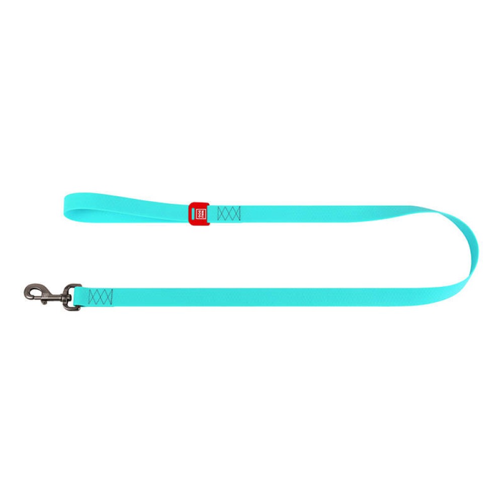 WAUDOG waterproof dog leash 20mm wide, 183 cm long blue