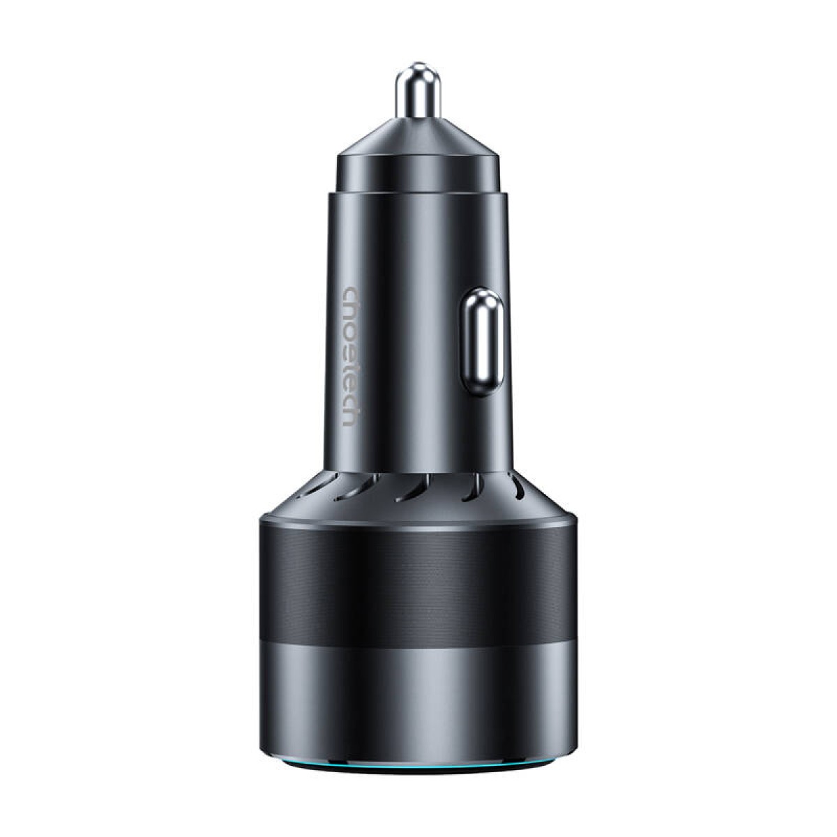 Choetech 63W Dual USB-C 45w+ USB-A 18w γρήγορος φορτιστής αυτοκινήτου (μαύρο)