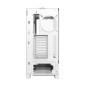 Darkflash DY451L θήκη υπολογιστή χωρίς ανεμιστήρες (λευκό)