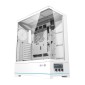 Darkflash DY451L θήκη υπολογιστή χωρίς ανεμιστήρες (λευκό)