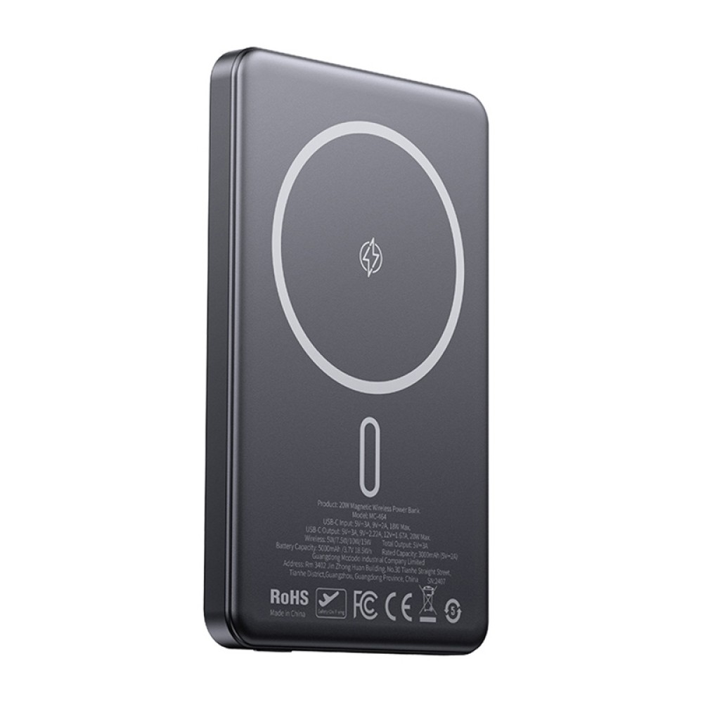 Mcdodo MC-4641 Ultra-Thin 5000mAh 1C Μαγνητικό Powerbank, Ασύρματο (Χρυσό)