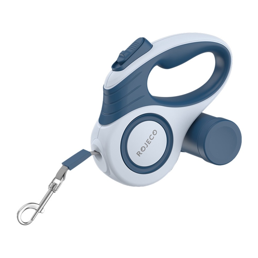 Rojeco A12 3M Αυτόματο αναδιπλούμενο λουρί σκύλου (μπλε)
