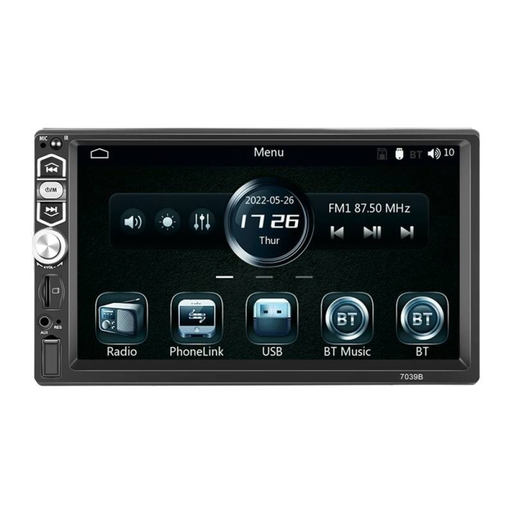 Οθόνη samochodowy 7.0" Podofo A3061 Carplay&Android Auto, Bluetooth 5.1