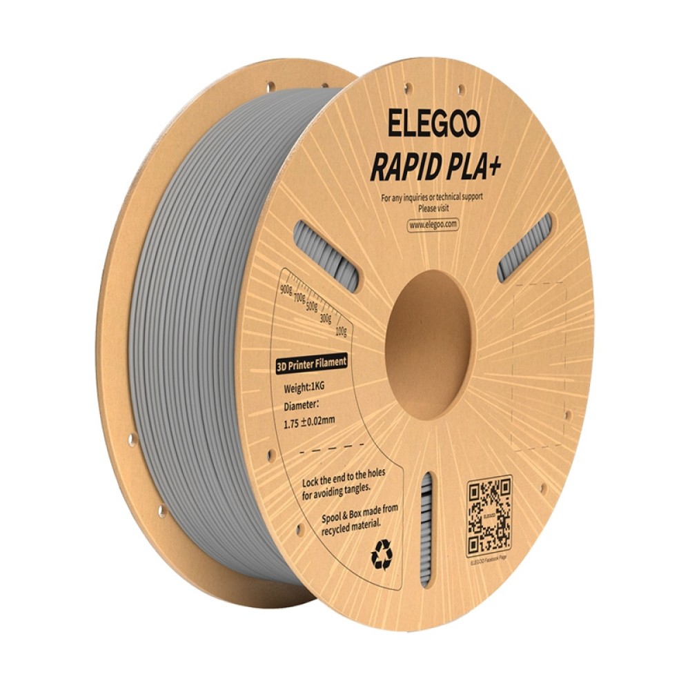 ELEGOO Rapid PLA+ νήμα (γκρι)