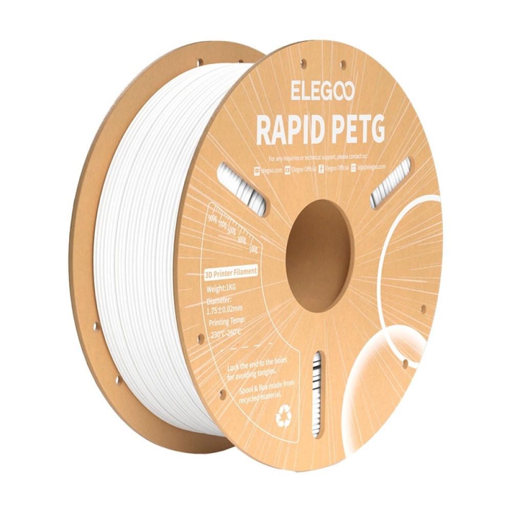 ELEGOO Rapid PETG Filament (Λευκό)