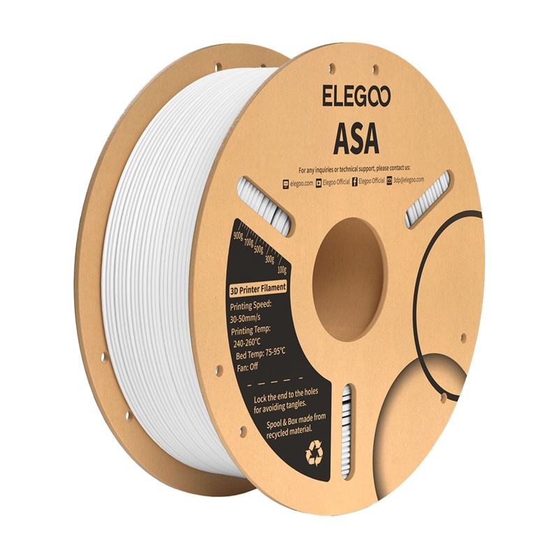 ASA ELEGOO Filament (Λευκό)