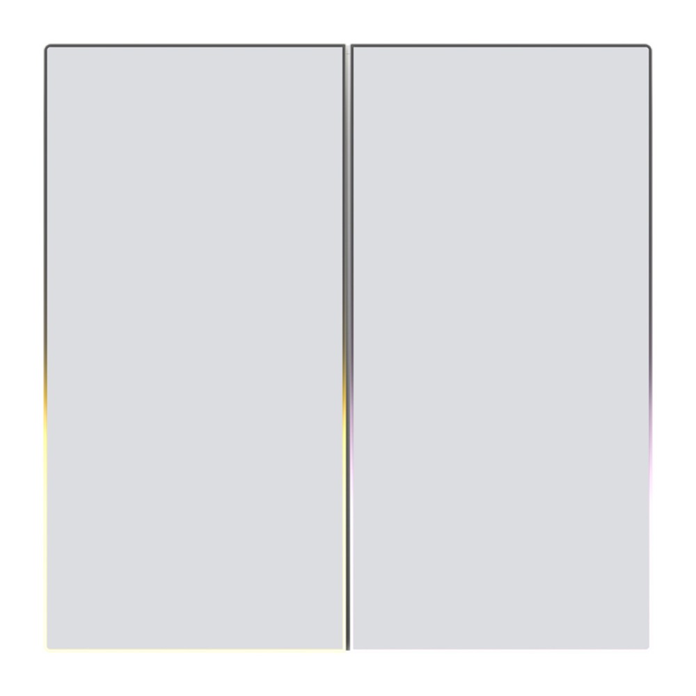 Διακόπτης φωτός αφής ZigBee Avatto TS60-EU-W2 Dual TUYA (λευκό).