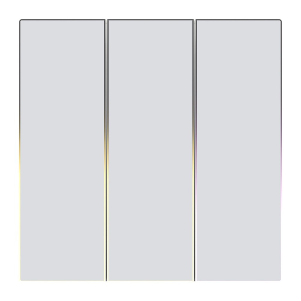 Διακόπτης φωτός αφής ZigBee Avatto TS60-EU-W3 Triple TUYA (λευκό).