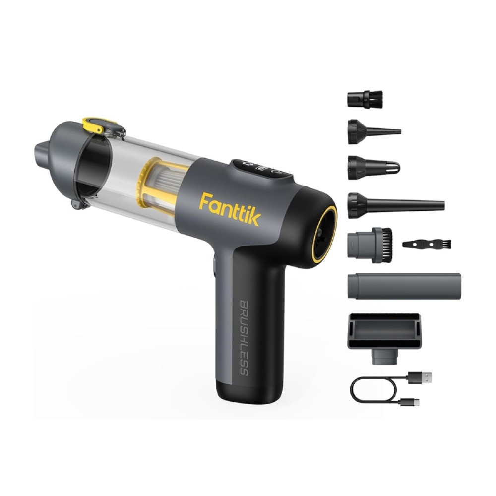 Fanttik Slim V9 Mix ασύρματη φορητή ηλεκτρική σκούπα αυτοκινήτου