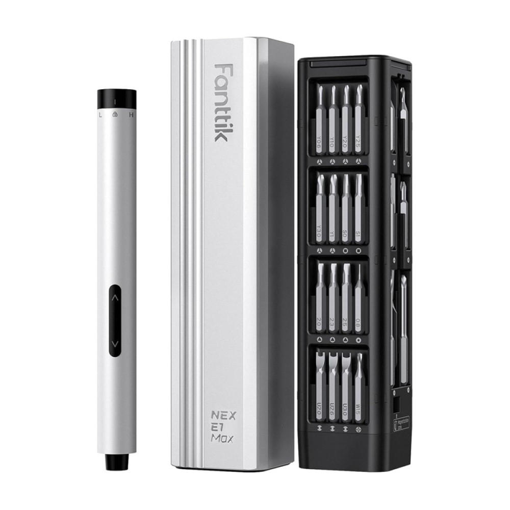 Σετ ηλεκτρικών κατσαβιδιών Fanttik E1 Max 3.7V (ασημί)