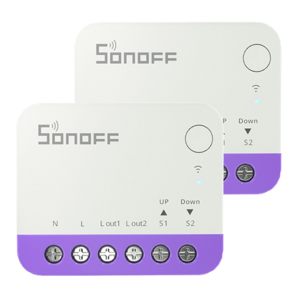 Sonoff MINI-RBS WiFi έξυπνος μίνι διακόπτης ρολών (2 τεμ.)
