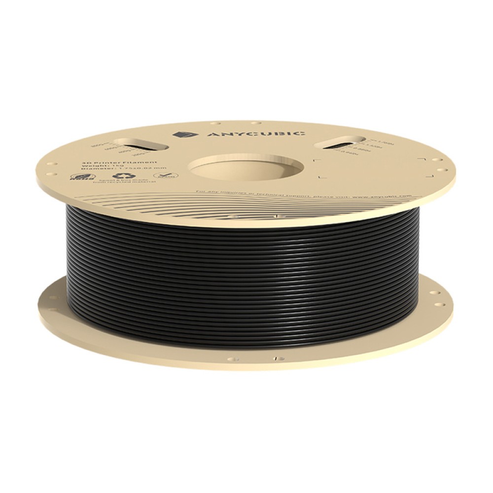 PLA Anycubic 1 KG Filament (Μαύρο)
