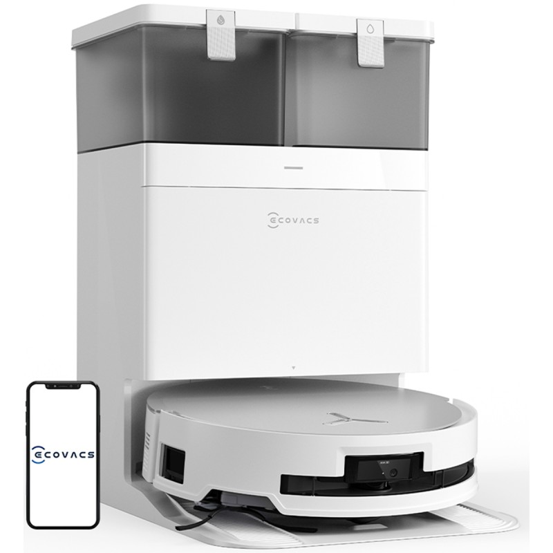 Ecovacs X8 OMNI ρομπότ καθαρισμού (λευκό)