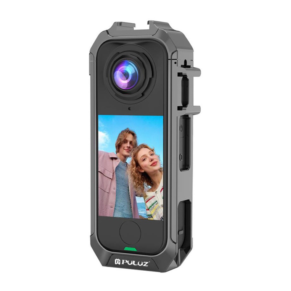 Μεταλλική προστατευτική θήκη Puluz για το Insta 360 X4 Air (γκρι)