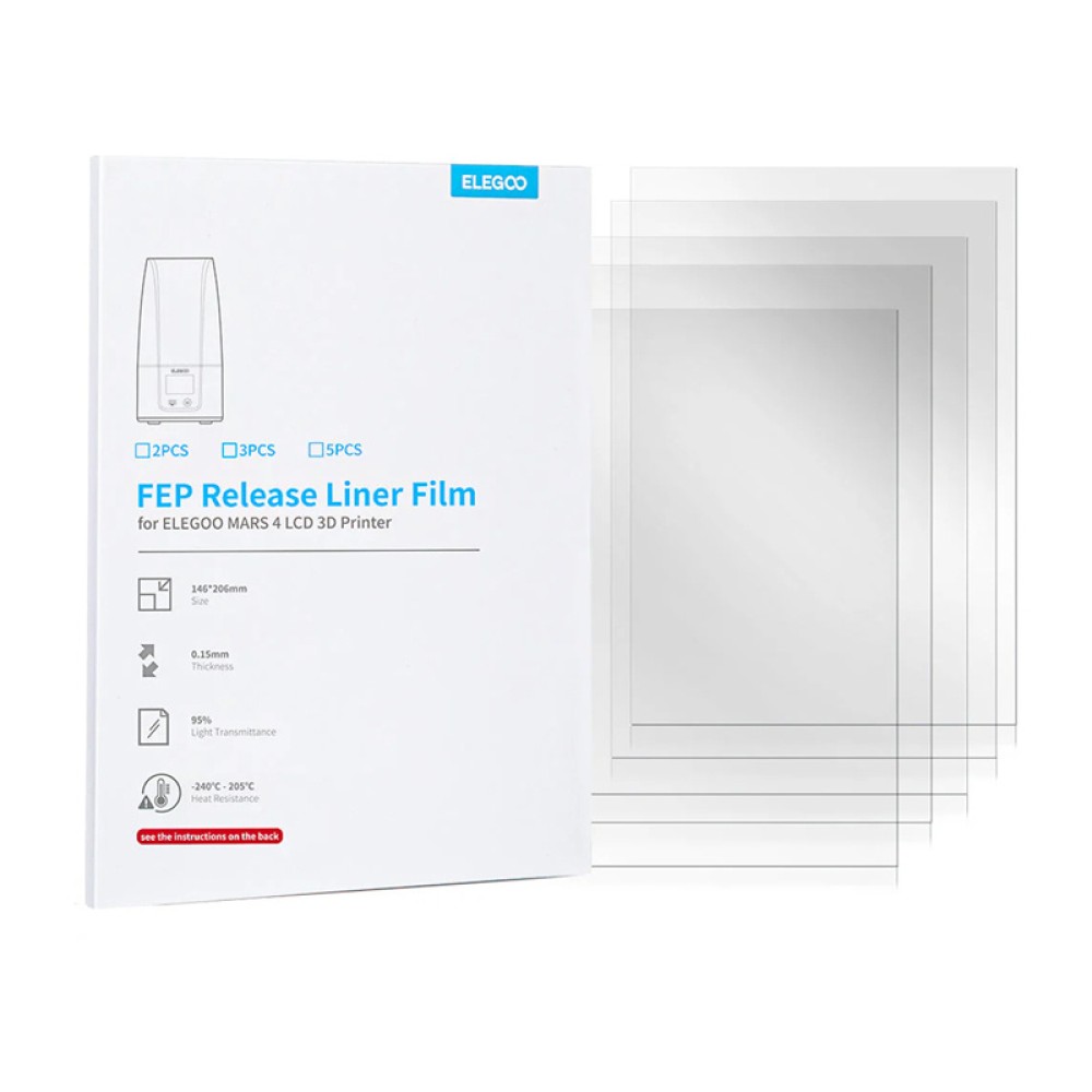 Μεμβράνη FEP για ELEGOO Mars 5 (5 τεμάχια)