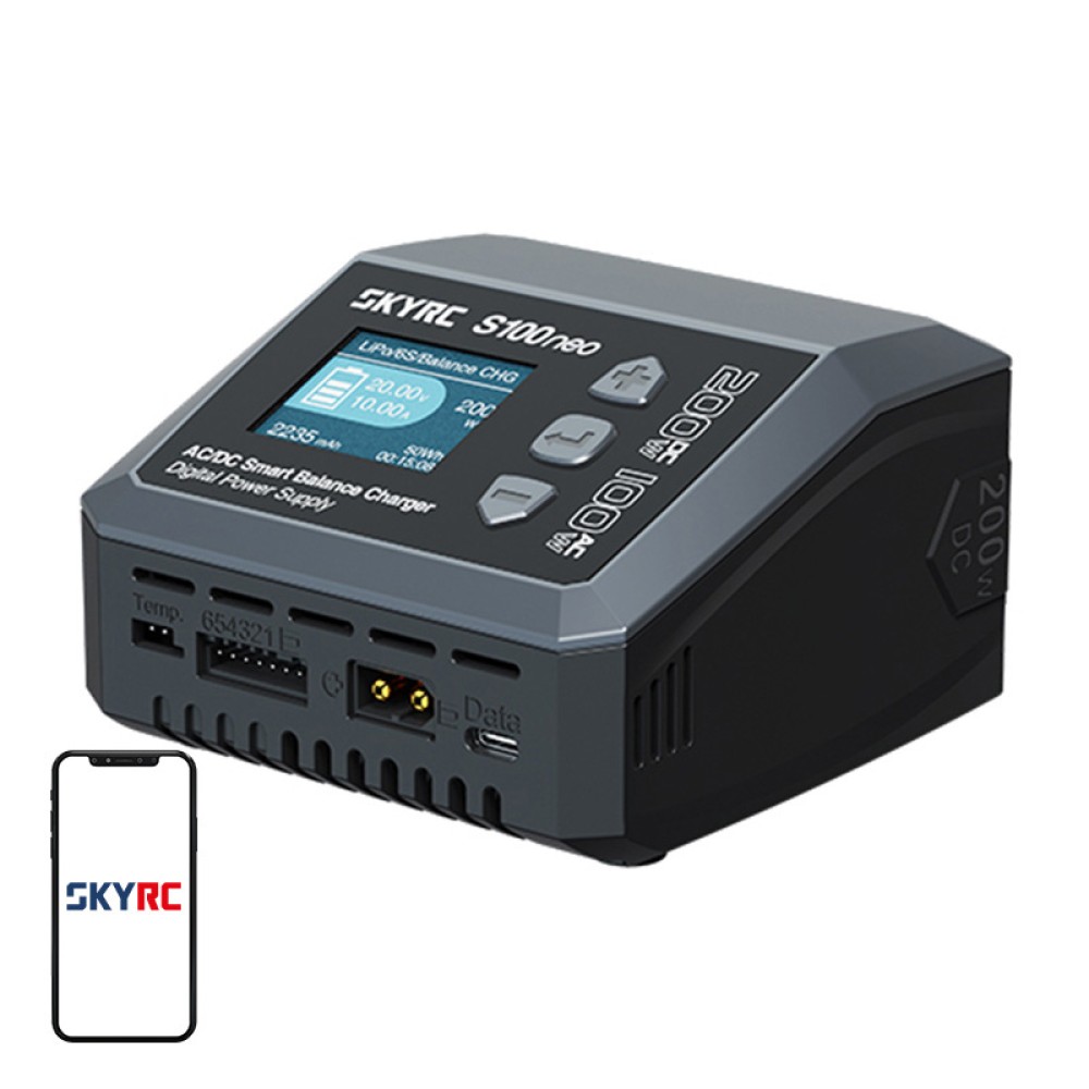 SkyRC S100neo AC/DC έξυπνος φορτιστής