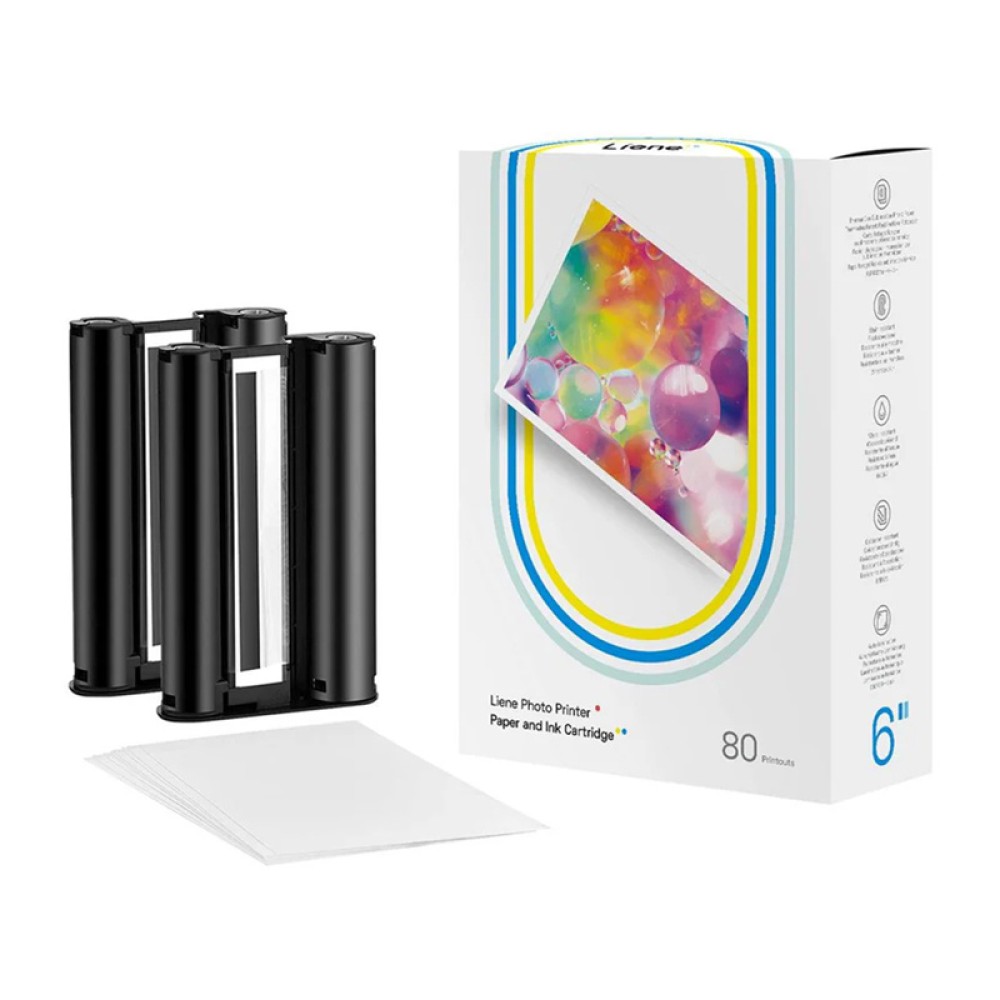 Χαρτί εκτυπωτή Liene Amber, 4x6", 80 φύλλα