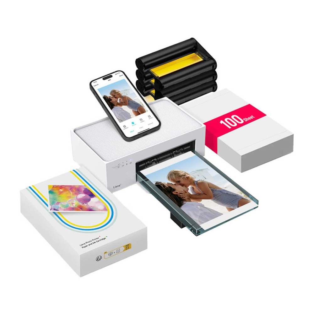 Φορητός εκτυπωτής φωτογραφιών Liene Amber M100 4x6"