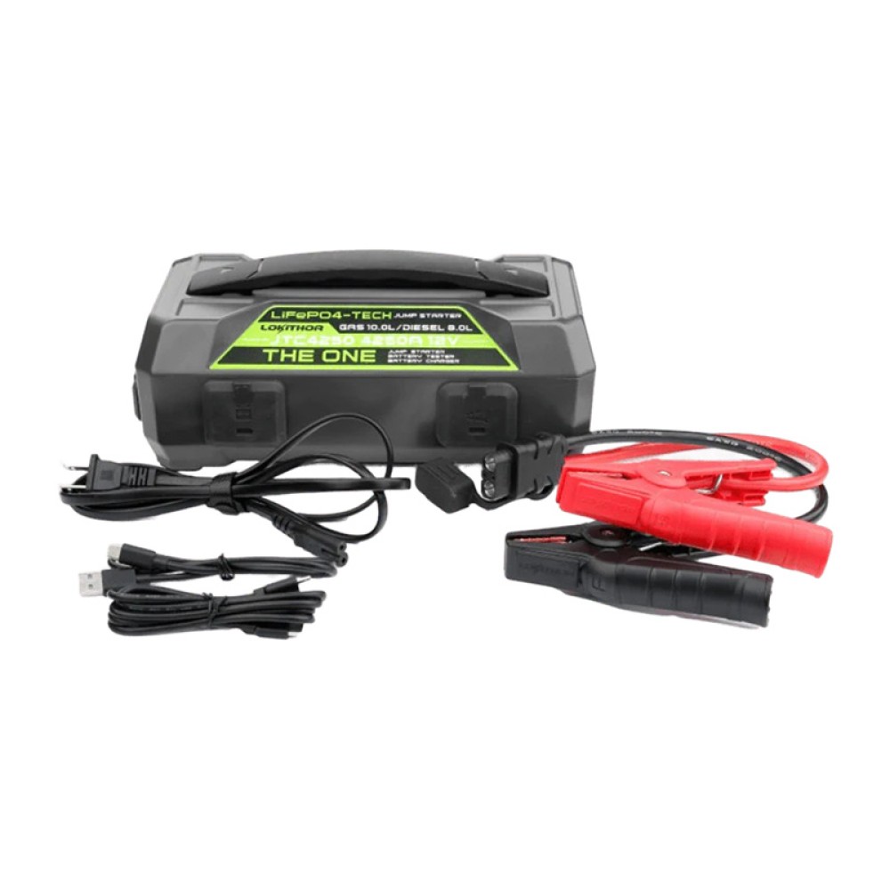 LOKITHOR JTC4250 Μονάδα εκκίνησης 89,6 Wh 4250 A