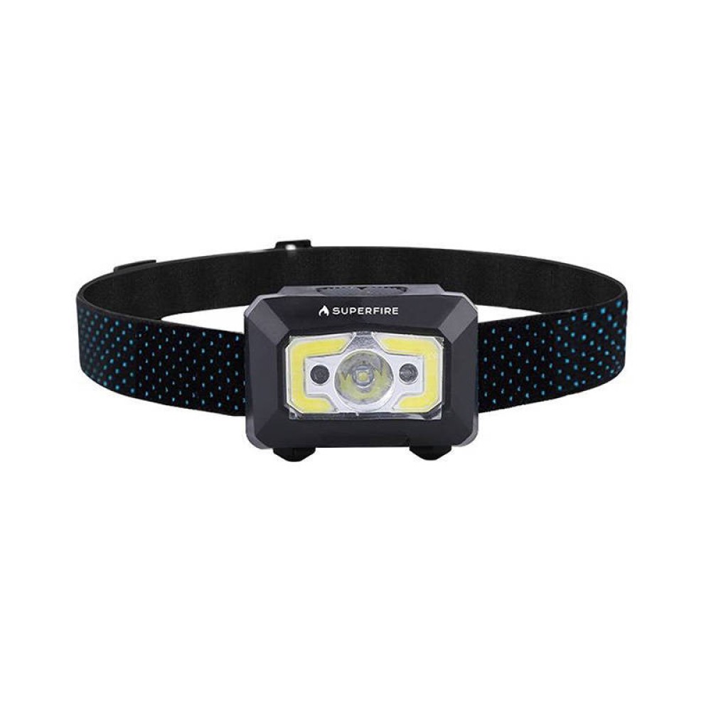 Φακός κεφαλής Superfire X30 – 340 lm, USB, 5 λειτουργίες, 130 μ.
