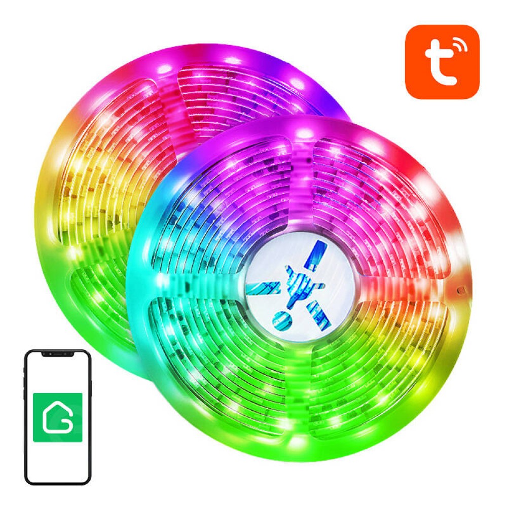NiteBird Έξυπνη Ταινία Φωτισμού WiFi RGB LED SL3 Tuya (2τμχ) (2x5m)