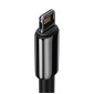Baseus Tungsten Gold Cable USB to iP 2.4A 2m (black)