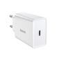 Ładowarka sieciowa Baseus Speed Mini Quick Charger, USB-C, PD, 3A, 20W (biała)