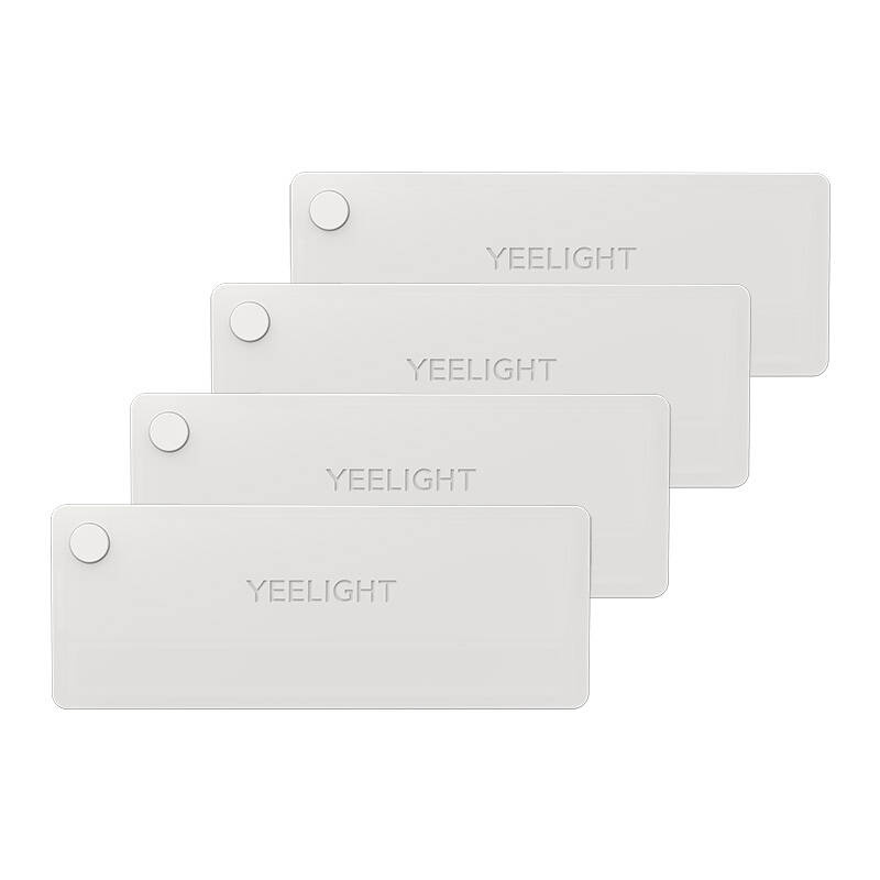 Yeelight Φωτιστικό Συρταριού/Ντουλαπιού LED με Αισθητήρα Κίνησης 4τμχ (Λευκό)