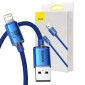Baseus Καλώδιο Crystal Shine USB προς Lightning, 2.4A, 1.2m (Μπλε)