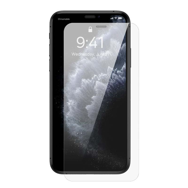 Baseus Προστατευτικό Οθόνης Tempered Glass 0.3mm Full Face για iPhone XS Max/11 Pro Max 6.5'' (2τμχ) (Διαφανές)