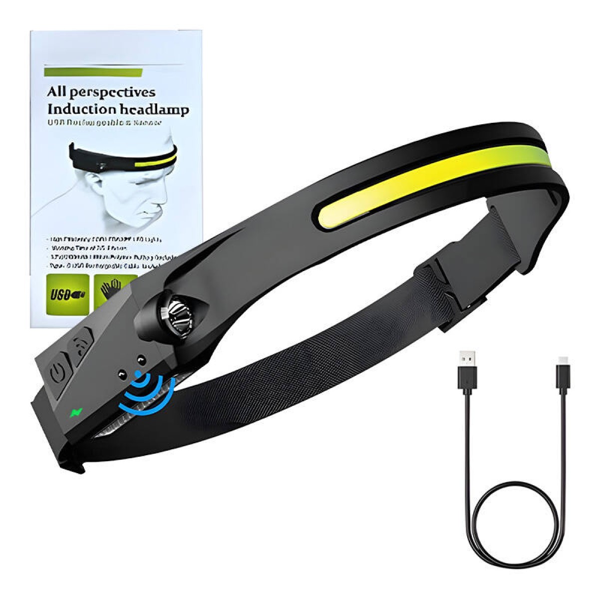 Headlight Superfire HL65, 120lm, USB-C
