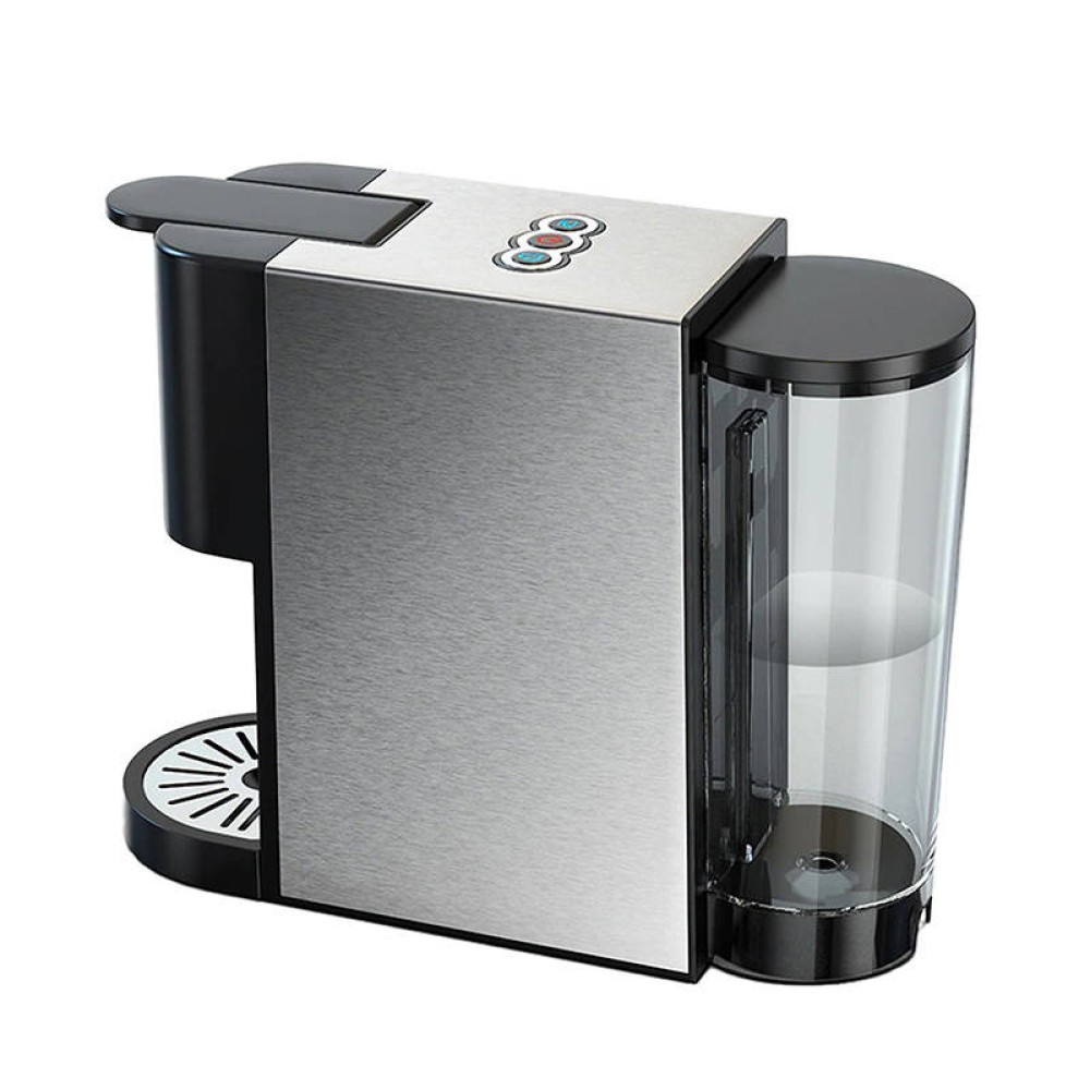 HiBREW Καφετιέρα για Κάψουλες H3A 4σε1 19bar (Μαύρο/Ασημί)