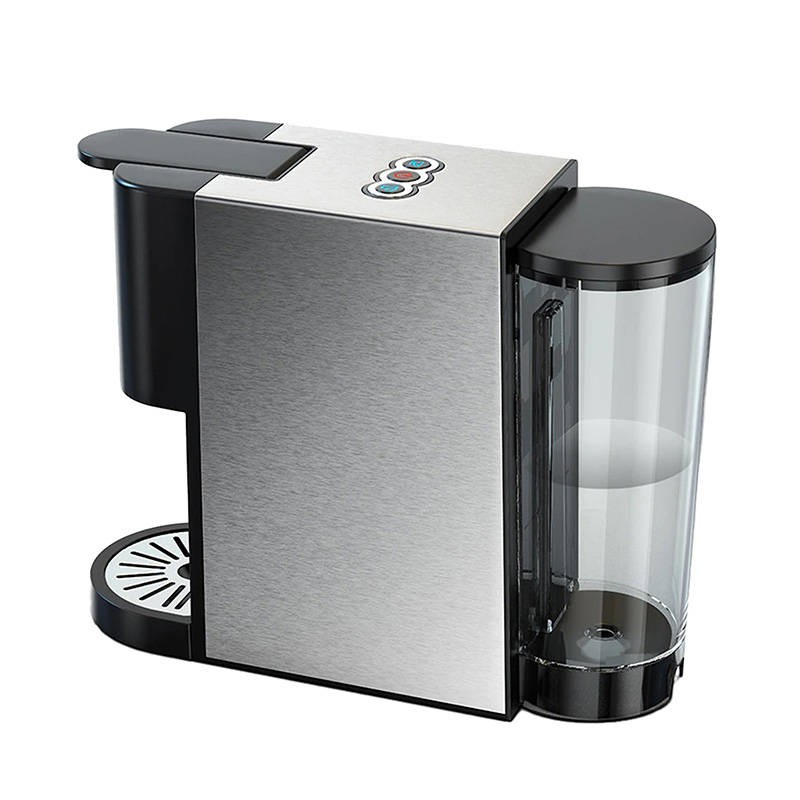 HiBREW Καφετιέρα για Κάψουλες H3A 4σε1 19bar (Μαύρο/Ασημί)
