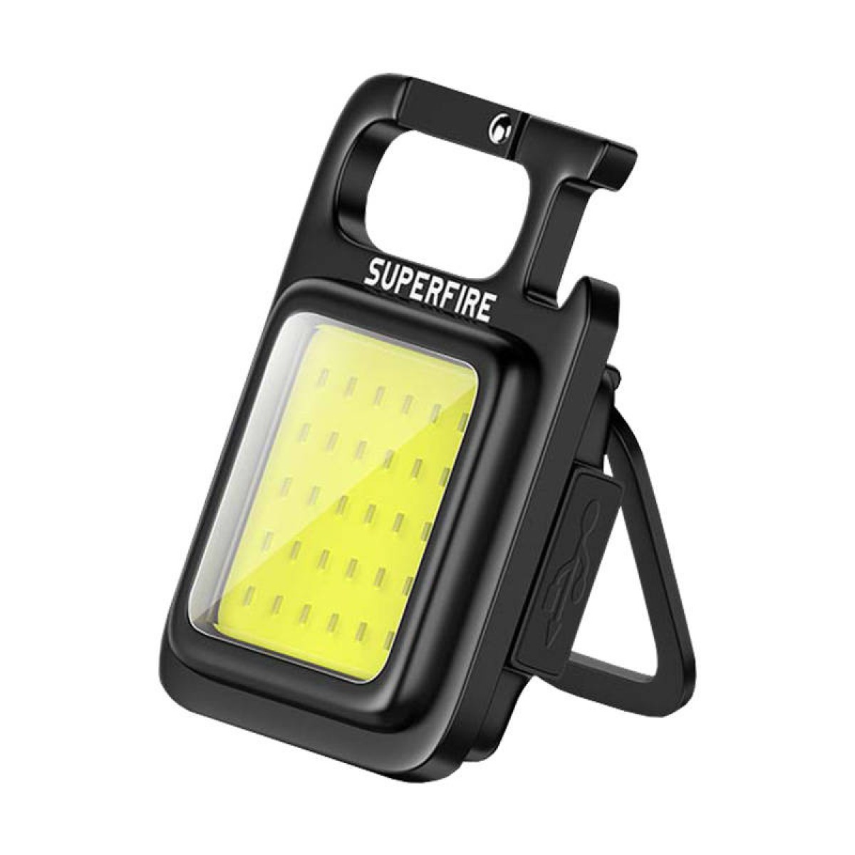 Flashlight Superfire MX16, 600lm, 500mAh, USB-C