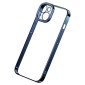 Baseus Glitter Transparent Case and Tempered Glass set for iPhone 14 Plus (blue)