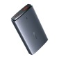 Baseus Φορτιστής GaN5, 1 xUSB-C, 1 xUSB-A 65W (Ασημί)
