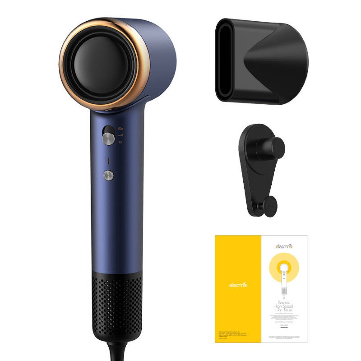 Hair Dryer Deerma DEM-CF50W (blue)