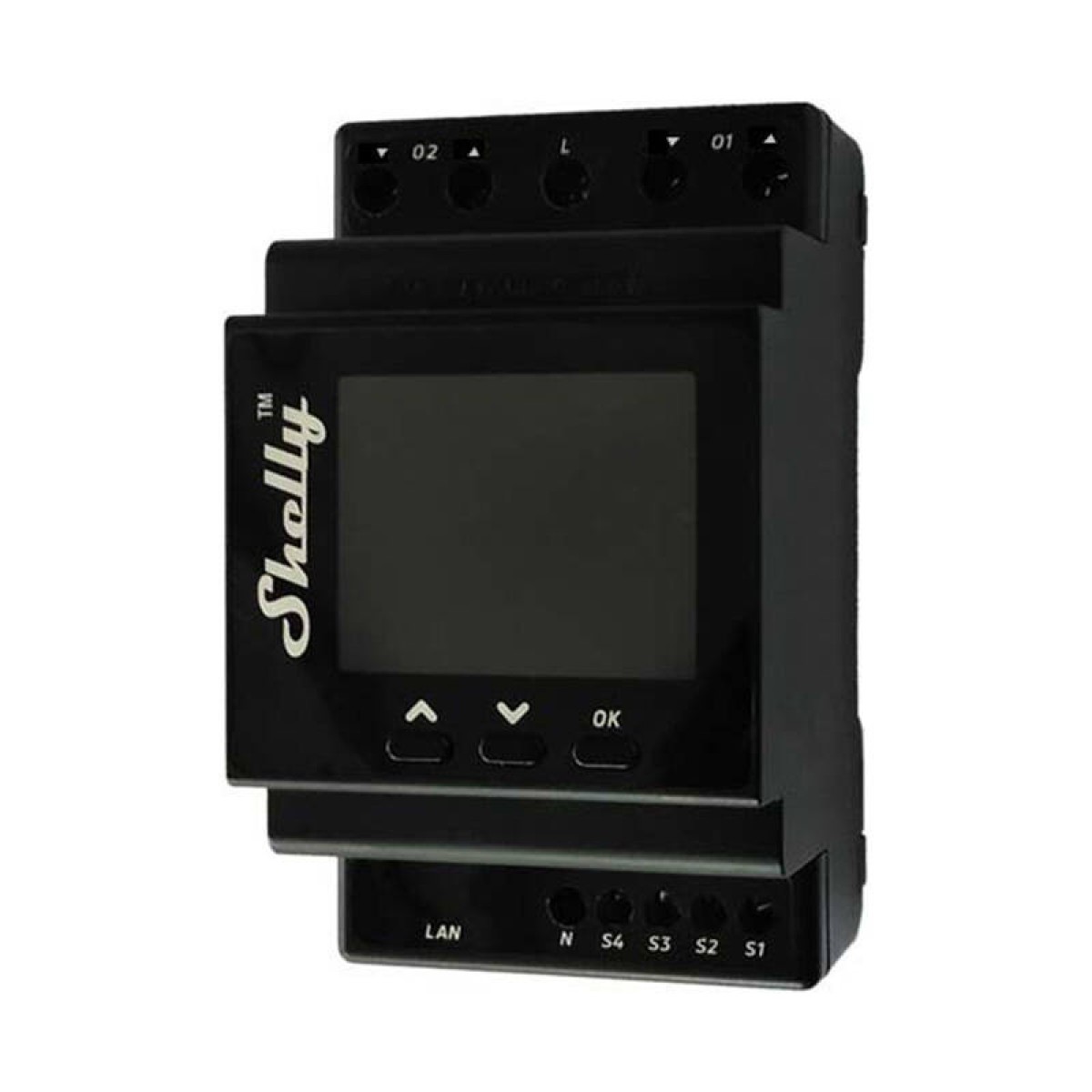 DIN Rail Smart Controller Shelly Pro Dual Cover PM with power metering