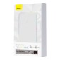 Baseus Θήκη Crystal Series για iPhone 14 Plus + Προστατευτικό  Οθόνης Tempered Glass (Διαφανές)