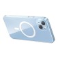 Baseus Μαγνητική Θήκη Crystal Series για iPhone 14 Plus + Προστατευτικό Οθόνης Tempered Glass (Διαφανές)