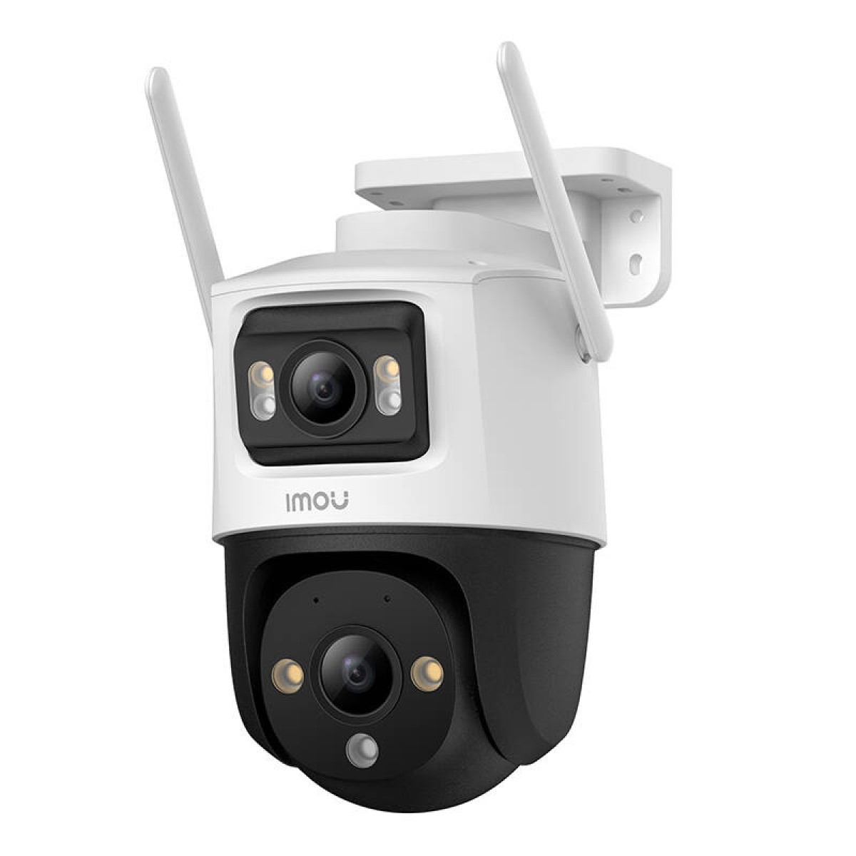 IMOU Κάμερα Εξωτερικής Παρακολούθησης Cruiser Dual 360°, WiFi, 8MP (Λευκό)