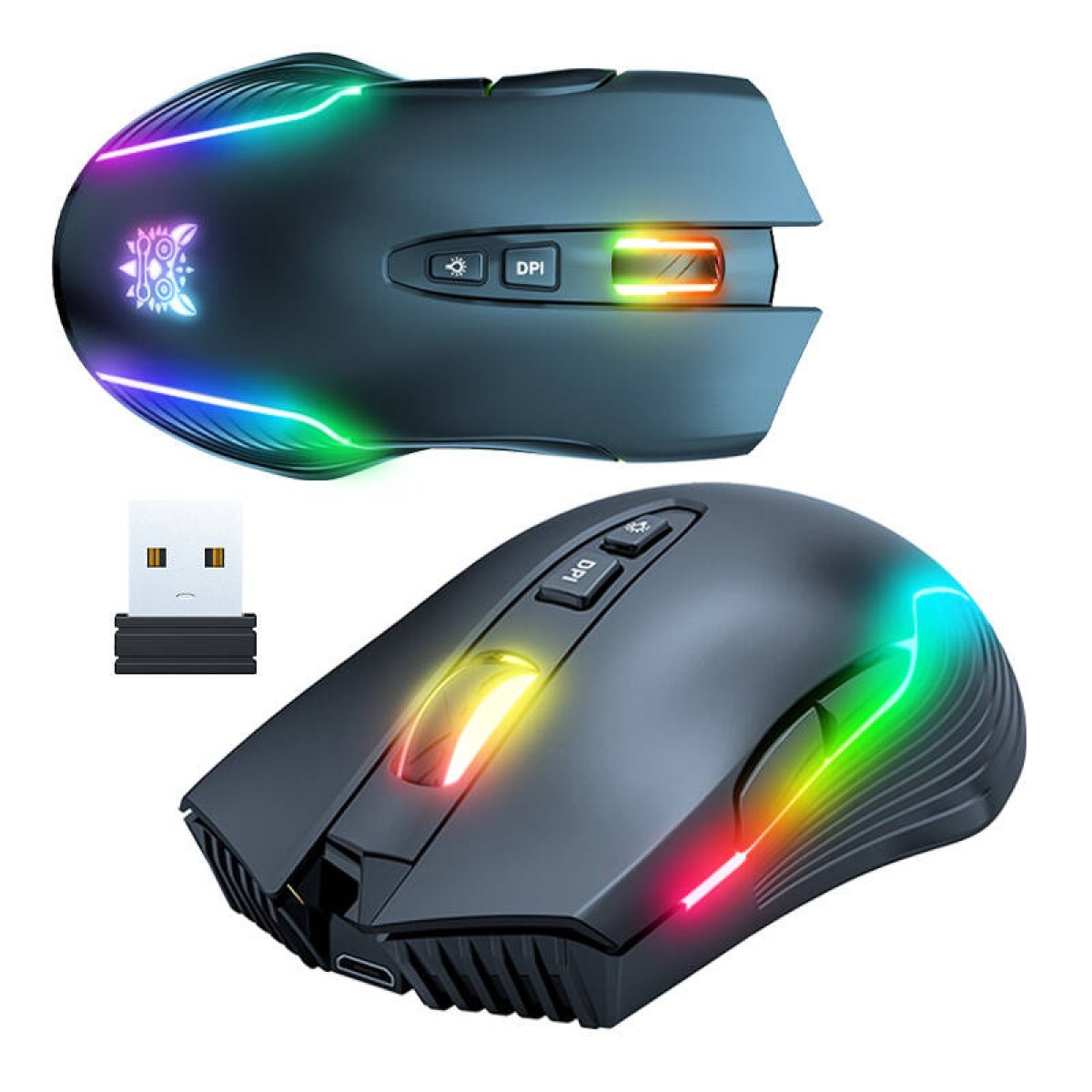 ONIKUMA Ασύρματο Ποντίκι Gaming CW905 (Μαύρο)