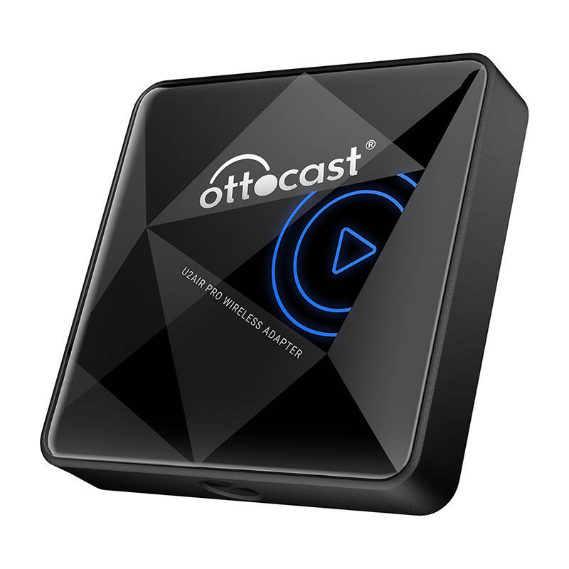 Ottocast Ασύρματος Αντάπτορας Αυτοκινήτου CP82, U2-AIR PRO Carplay (Μαύρο)