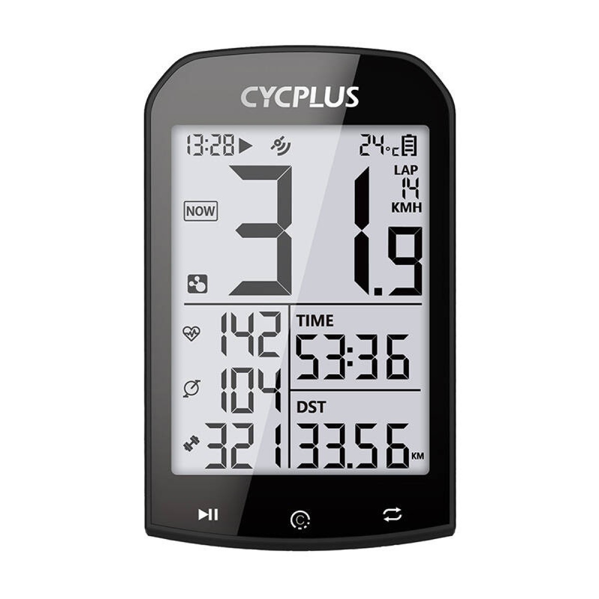 Cycplus Κοντέρ Ποδηλάτου M1 (Μαύρο)