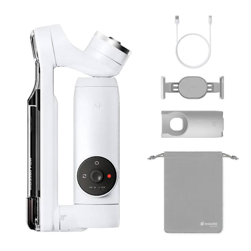 Insta360 Flow Creator Kit Gimbal (Λευκό)