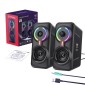 ONIKUMA Ηχεία Gaming L6 με Bluetooth 5.0 (Μαύρο)