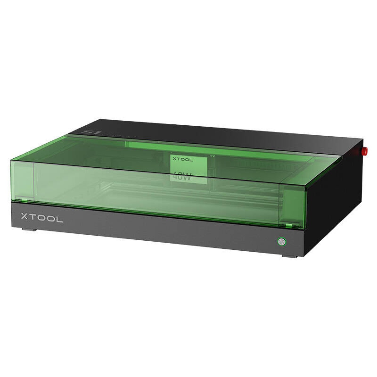 xTool S1 40W 2-σε-1 Μηχανή Χαρακτικής με Λέιζερ - Ολοκληρωμένο Σετ (Μαύρο)