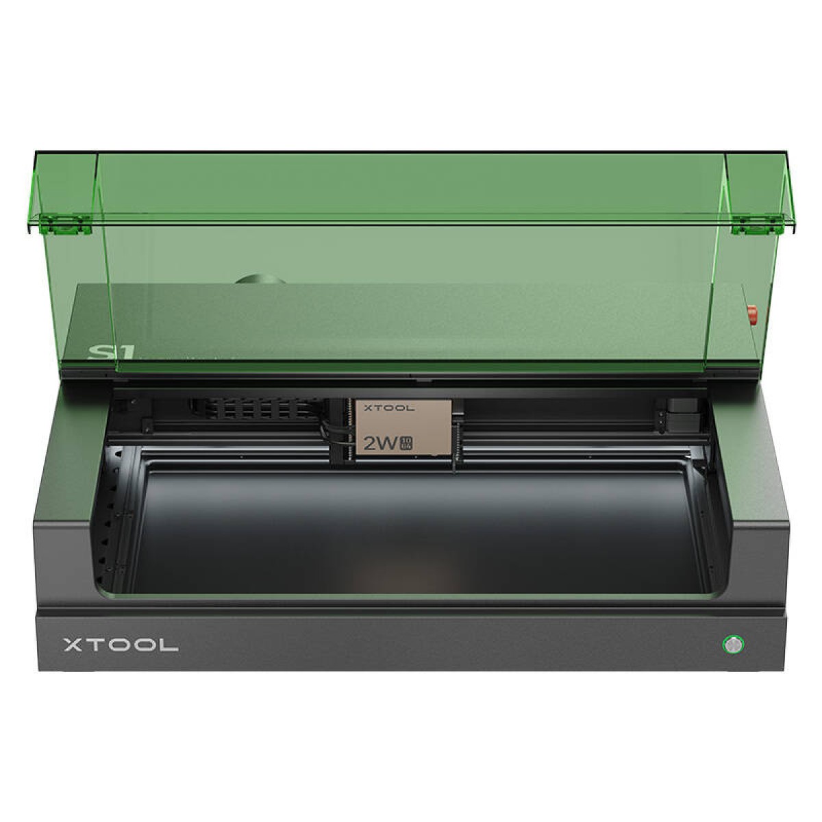 xTool S1 40W 2-σε-1 Μηχανή Χαρακτικής με Λέιζερ - Ολοκληρωμένο Σετ (Μαύρο)