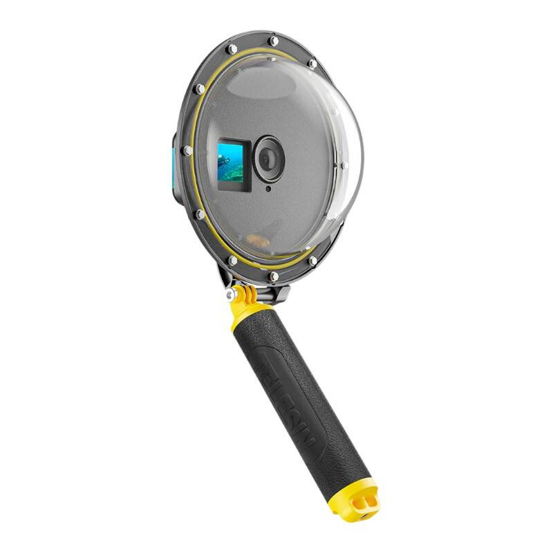 Waterpoof dome port Telesin for DJI Action 4 / 3 / 5